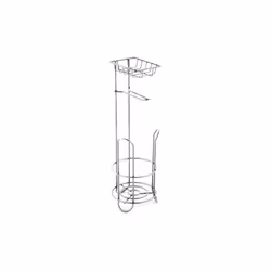 Porte rouleau papier Wc de la marque MSV. Dérouleur de papier Wc avec réserve papier WC sur pied . Pratique et design pour de ...