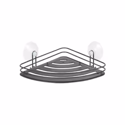 Etagère à ventouses de la marque MSV. Repositionnable à volonté sans clou ni vis sur toute surface parfaitement lisse: verre, ...