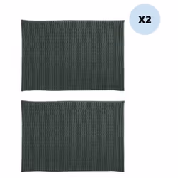 Lot de deux tapis de la marque MSV. Le tapis pour un confort optimal. Ajoutez une touche de modernité dans votre pièce et pro ...