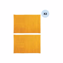 Lot de deux tapis de la marque MSV. Le tapis pour un confort optimal. Ajoutez une touche de modernité dans votre pièce et pro ...