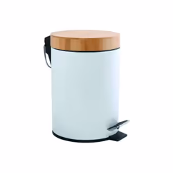 Poubelle à pédale de la Marque MSV. Couleur tendance avec une finition mate élégante. La poubelle à pédale Spirella est équip ...