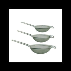 Lot de 3 tamis en Inox MSV