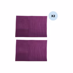 Lot de deux tapis de la marque MSV. Le tapis pour un confort optimal. Ajoutez une touche de modernité dans votre pièce et pro ...