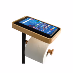 MSV 142746 distributeur de papier hygiénique Colonne Noir