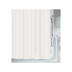 MSV Romana rideau de douche Anneau Polyester Blanc