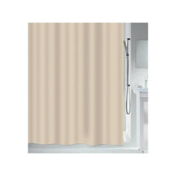 MSV Romana rideau de douche Anneau Polyester Beige
