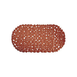 Tapis antidérapant fond de baignoire pvc 35x68cm Terracotta MSV