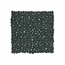 Tapis fond de douche PVC GALETS 53x53cm Vert Foncé MSV