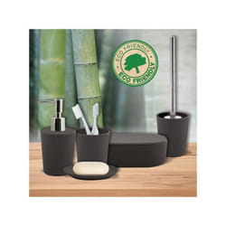 Spirella - Lot d'accessoires de salle de bain Takeo Noir