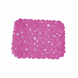 MSV 3700703915027, Tapis de bain anti-dérapant, Adultes, Rose, PVC, 400 mm, 310 mm