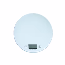 MSV 3700703915485, Balance de ménage électronique, 5 kg, 1 g, Blanc, Verre, Intégré