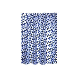 MSV 3700703915881 rideau de douche Anneau Polyester Bleu