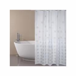 MSV 3700703915935 rideau de douche Anneau Polyester Beige