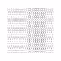 MSV Rideau de douche Polyester MOSAIK