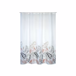 MSV 143102 Rideau de Douche Prime Oiseau en Polyester 180x200cm Beige, 30 x 20 x 15 cm, Image, Anneau, Polyester, Beige, Blan ...