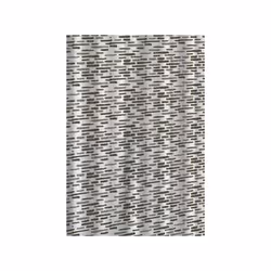 MSV RIDEAU DE DOUCHE, Motif, Anneau, Polyester, Marron, 30 °C, 1800 mm