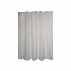 MSV RIDEAU DE DOUCHE, Monochromatique, Anneau, Polyester, Marron, 30 °C, 1800 mm