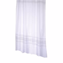 MSV RIDEAU DE DOUCHE, Monochromatique, Anneau, Polyester, Gris, 30 °C, 1800 mm