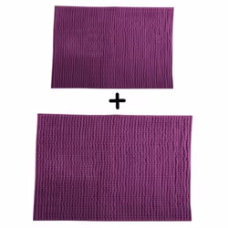Lot de deux tapis de la marque MSV. Le tapis pour un confort optimal. Ajoutez une touche de modernité dans votre pièce et pro ...