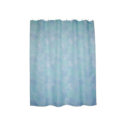 MSV 3700703917908 rideau de douche Anneau Polyester Bleu