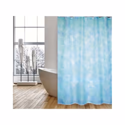 MSV 3700703917908 rideau de douche Anneau Polyester Bleu