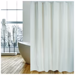 Rideau de douche de la marque MSV. MADE IN EUROPE. QUALITÉ PREMIUM, tissu imperméable et anti-moisissure, ce rideau de douche ...