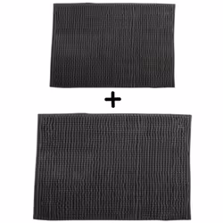 Lot de deux tapis de la marque MSV. Le tapis pour un confort optimal. Ajoutez une touche de modernité dans votre pièce et pro ...