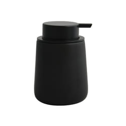 MSV - Distributeur de savon Céramique maonie Noir Mat