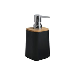 MSV - Distributeur de savon ps & Bambou kamla Noir mat