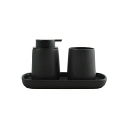 MSV Plateau Céramique MAONIE Noir mat