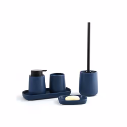 MSV Plateau Céramique MAONIE Bleu Foncé mat, Ovale, Vitrocéramique, Bleu, 257 mm, 115 mm, 28 mm