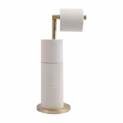 Porte rouleau papier Wc de la marque MSV. Dérouleur de papier Wc avec réserve papier WC sur pied. Pratique et design pour des ...