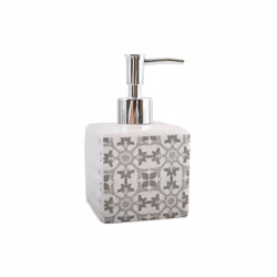 L'élégant distributeur de savon convainc par son élégance sobre. Il est fabriqué en céramique. Grâce à sa surface lisse, il e ...
