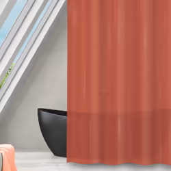 Rideau de douche de la marque MSV. Anti-moisissure, ce rideau de douche Textile Polyester est enduit d'un revêtement antibact ...