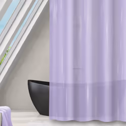 Rideau de douche de la marque MSV. En PEVA 100% recyclable . Habillez votre salle de bain à votre goût: le design moderne et ...