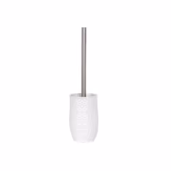 MSV 3700703926306, Support et brosse pour toilettes, Blanc, Vitrocéramique, 95 mm, 95 mm, 370 mm