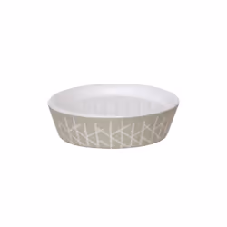 MSV 3700703926832, Taupe, Blanc, Vitrocéramique, Ovale, 130 mm, 90 mm, 30 mm