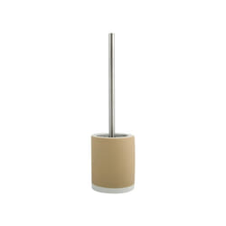 MSV - Brosse wc avec support Céramique cagliari Beige