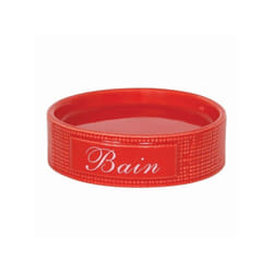 MSV - Porte Savon Céramique dinan Rouge