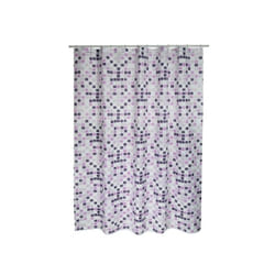 MSV RIDEAU DE DOUCHE POLYESTER MOSAIKO