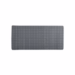 MSV 3700703928607, Gris, Monochromatique, Rectangulaire, Caoutchouc, 36 x 76 cm
