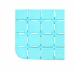 MSV Tapis Fond de baignoire antidérapant Caoutchouc QUADRO