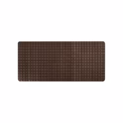MSV TAPIS FOND DE BAIGNOIRE, Marron, Monochromatique, Rectangulaire, Caoutchouc, 36 x 76 cm