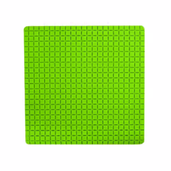 MSV 3700703928720, Vert, Monochromatique, Carré, Caoutchouc, 54 x 54 cm