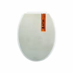 MSV 3700703929338, Allongé, Abattant rigide, Beige, Polypropylène (PP), 370 mm, 460 mm
