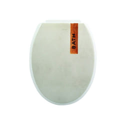 MSV 3700703929338 siège de toilette Abattant rigide Polypropylène (PP) Beige