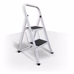 MULTI USAGES : qu'il soit domestique ou pour le bricolage, l'escabeau trouvera son utilité. Composé d'acier, cet escabeau 2 n ...