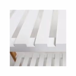MSV 144921 porte-manteaux Colonne Blanc, Bois - Vue supplémentaire 4