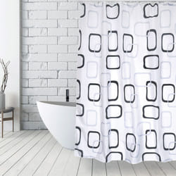 MSV - rideau douche POLYES180X200 vintage m s v 149243