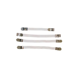 Lot de 4 tendeurs pour housse de repassage et angle de drap housse 8-18 cm MSV